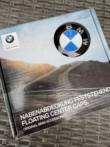 Bmw floating centre caps - floating, 68mm-