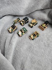 Micro Machines Galoob 7 X US Army Military Vehicles