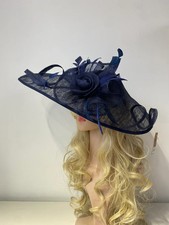 Large Flower Feather Hatinator