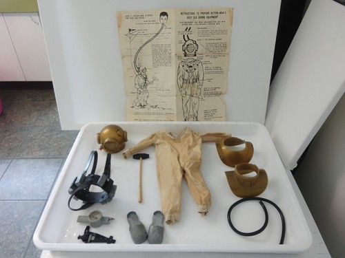 Vintage action man - vintage, deep