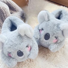 Animal Plush Slippers Cute