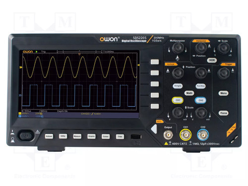 Owon sds220s oscilloscope - owon,