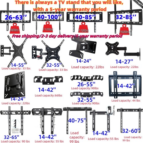 Wall bracket mount slim - tv,