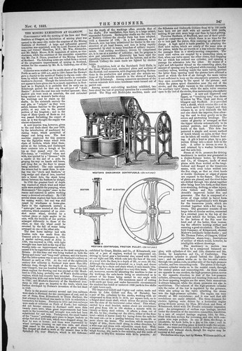 Old 1885 mining exhibition - old,