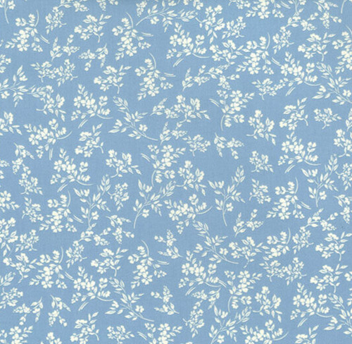 Cotton fabric cornflower - fabric,
