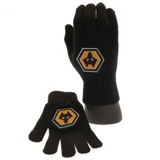 Wolverhampton Wanderers FC Knitted Gloves Official Licensed Product Football