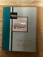 1991 GMC Sierra Dealer Manual 