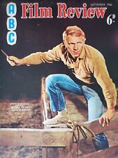 ABC FILM REVIEW SEPT 1966 - CONNERY, McQUEEN, NATALIE WOOD, TAYLOR, DIRTY DOZEN