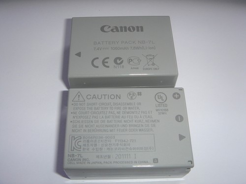 Original canon genuine - original, nb-7l