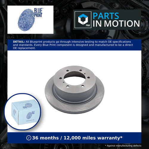 Brake discs pair solid fits - brake,