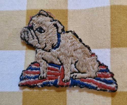 Rare antique british bulldog - british,