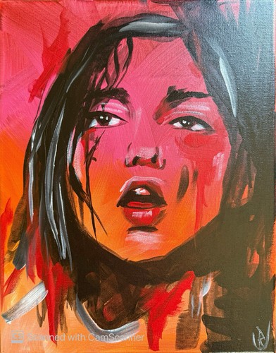 Abstract female portrait - abstract,