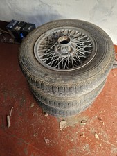 MGB Wire Wheels 165/14 Tyres