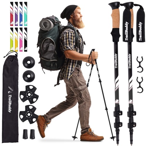 Trailbuddy trekking poles - poles, –