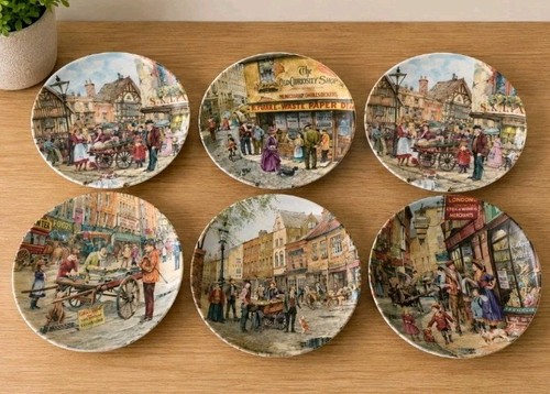 Davenport pottery - x6,