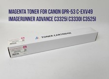 Magenta Toner for Canon GPR-53
