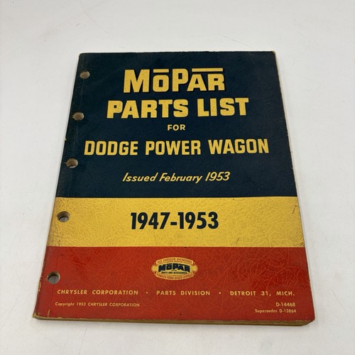 1947 1953 dodge power wagon - 1947-1953,