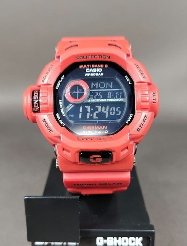 Casio shock 9200rdj - g-shock, gw-9200rdj