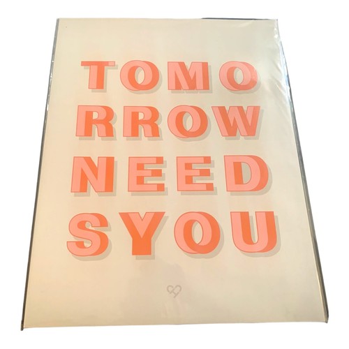 Tomorrow needs you print - you,
