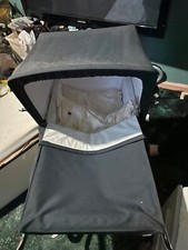 navy silver cross dolls pram