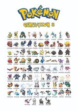 Pokemon Full Pokedex Chart