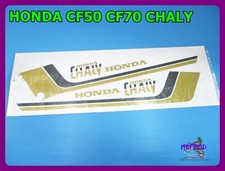 Fit Honda Chaly CF50 CF70 Gold -Black   Sticker  (ma1970)