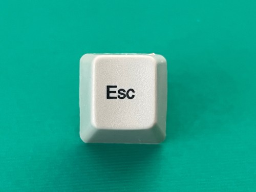 Esc key cap for ibm - esc, (pebble)