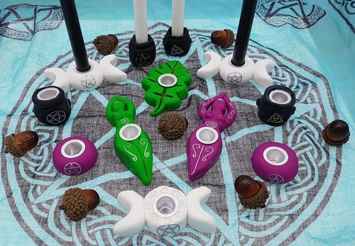 Magic spell candle hand - spell,
