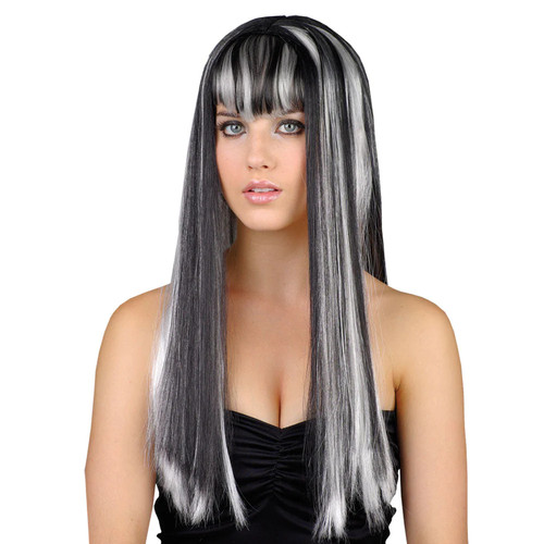 Black white vamp vixen - white,