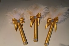 Gatsby style Ostrich & Peacock