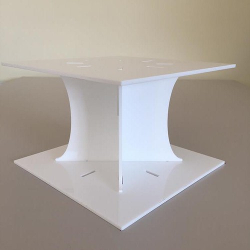 Plain square cake - square,