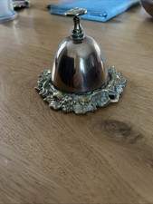 Vintage Brass Desk Or Counter Bell