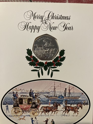 Christmas 50p card 1980 - 50p, world