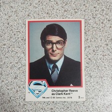 Superman 1978 card - superman, dc
