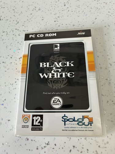 Black white pc cd - pc, game