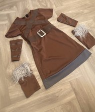 Girls Viking Childrens Costume