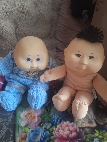 Dark haired cabbage patch baby - patch,