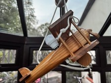 Vintage pine wooden - vintage, aeroplane