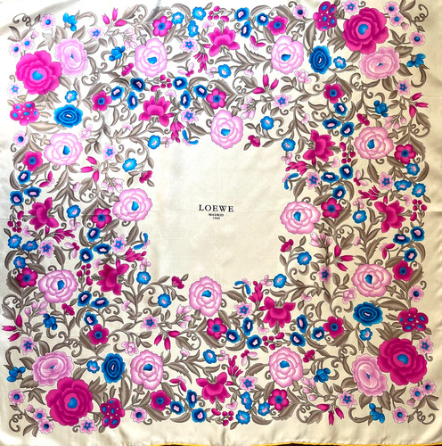 Loewe silk wrap - loewe, madrid