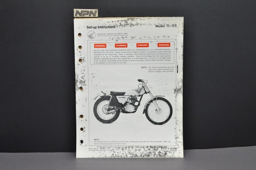 Vtg 1974 honda - k1, trials