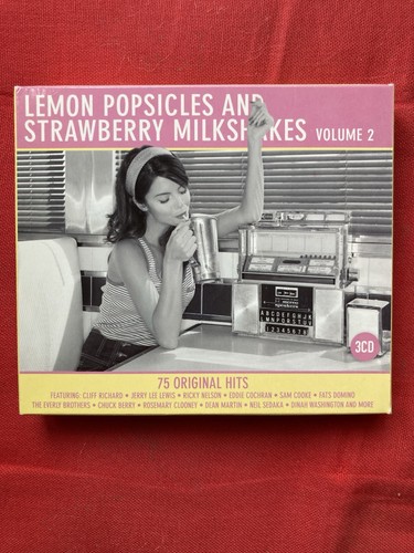 Lemon popsicles and - popsicles, strawberry