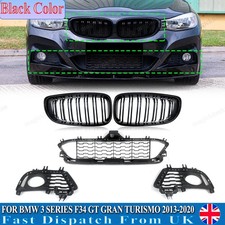 BLACK FRONT BUMPER GRILLE +