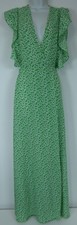 Boohoo Green Floral Maxi Dress