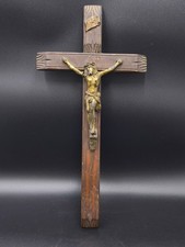 Antique Wooden Crucifix Corpus