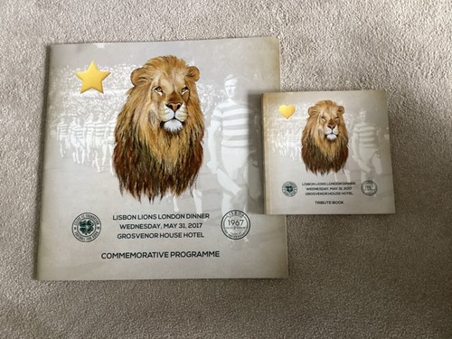 Celtic lisbon lions - lions, programme