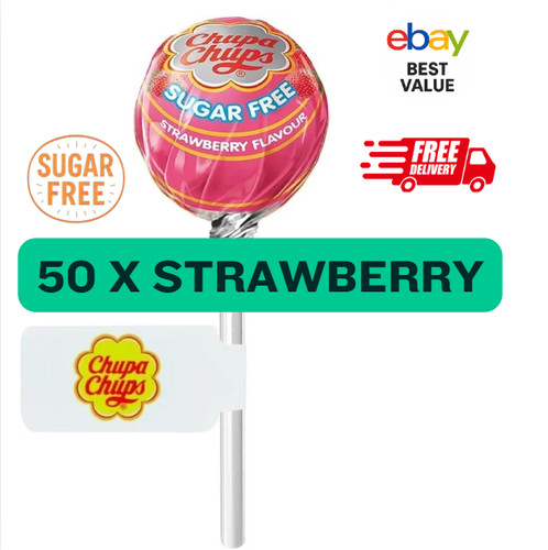 Sugar free chupa chups - 50, x