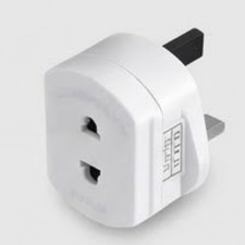 2 Pin to 3 Pin UK Battery