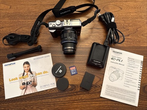 Olympus pen pl1 silver - pen,