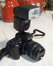 Sony Alpha A300 DSLR Camera