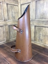 ANTIQUE COPPER COAL HOD /
